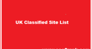 UK Classified Site List